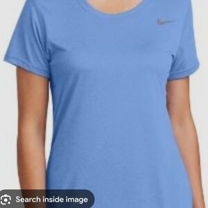Nike Women's Short Sleeve Sky Blue Tee